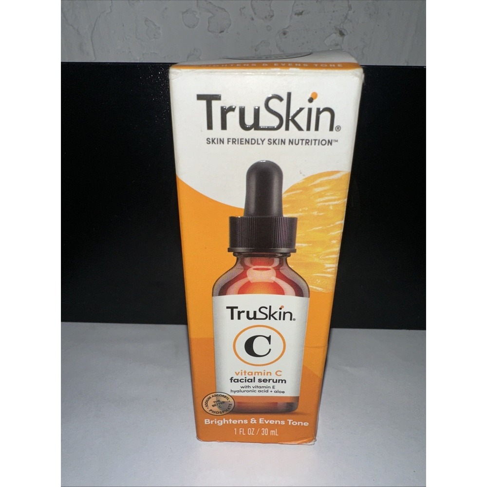 TruSkin Vitamin C Facial Serum Anti-Aging Formula w/Vitamin E, Hyaluronic Acid
